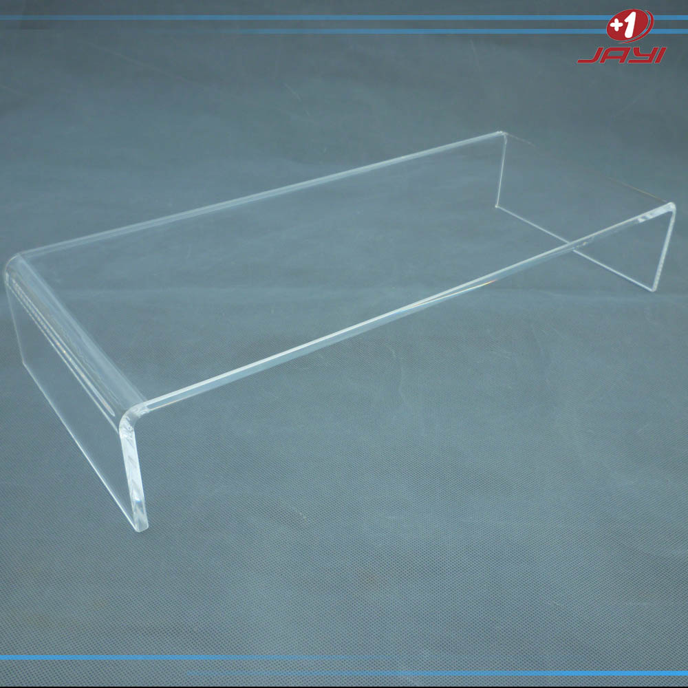 High transparent display base of organic glass